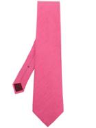 Gucci Classic Woven Tie - Pink & Purple