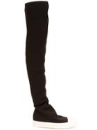 Rick Owens Drkshdw Over The Knee Boots - Brown