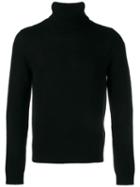 Valentino Roll Neck Jumper, Men's, Size: Medium, Black, Cashmere