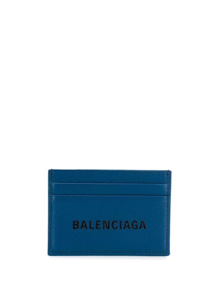 Balenciaga Credit Card Holder - Blue