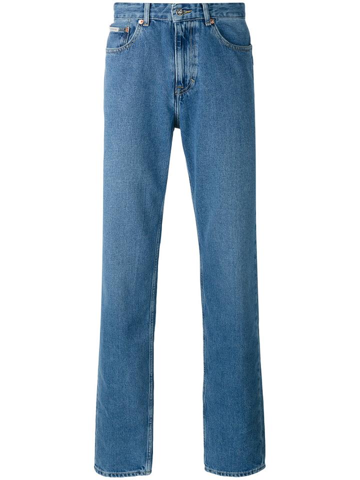 Calvin Klein Jeans - Straight Leg Jeans - Men - Cotton - 29, Blue, Cotton