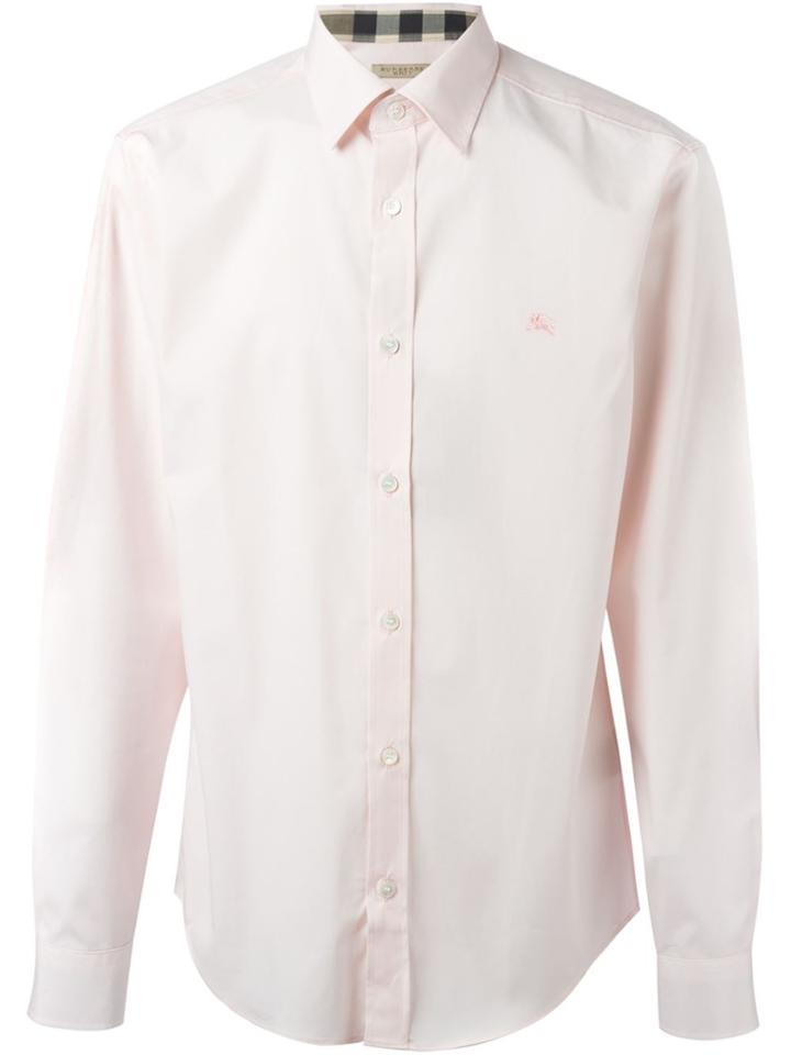 Burberry Long-sleeved Shirt - Pink & Purple