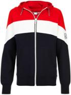 Moncler Striped Zipped Jacket - Blue