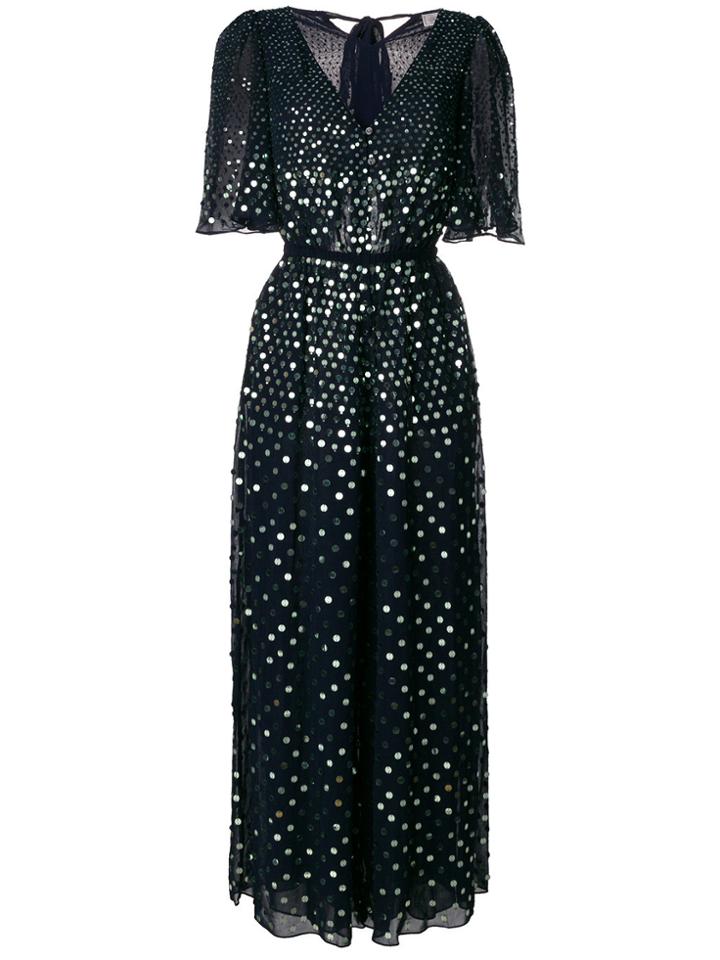 Temperley London Sunrise Jumpsuit - Blue