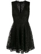 Ermanno Ermanno Lace Mini Dress - Black
