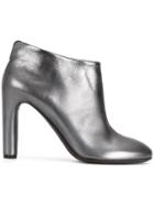 Del Carlo Metallic Heeled Shoes