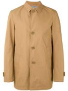 Herno - Single Breasted Coat - Men - Cotton/polyamide/polyester/modal - 56, Nude/neutrals, Cotton/polyamide/polyester/modal
