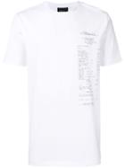 3.1 Phillip Lim Short-sleeve T-shirt - Onion Print - White