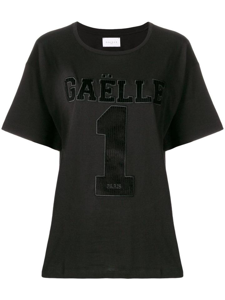 Gaelle Bonheur Logo T-shirt - Black