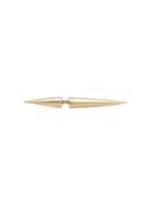 Luis Morais 18kt Gold Round Spike Earring - Metallic