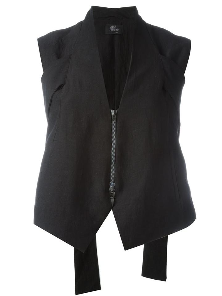 Lost & Found Ria Dunn Banded Cropped Jacket