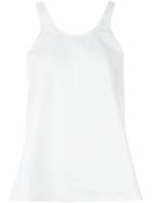 Forte Forte My Top Wide Fit Classic Tank Top, Women's, Size: 2, White, Linen/flax/cotton