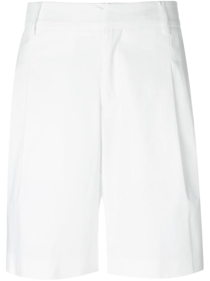 Les Hommes Pleated Tailored Shorts