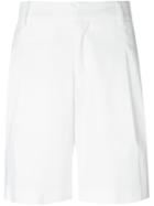 Les Hommes Pleated Tailored Shorts