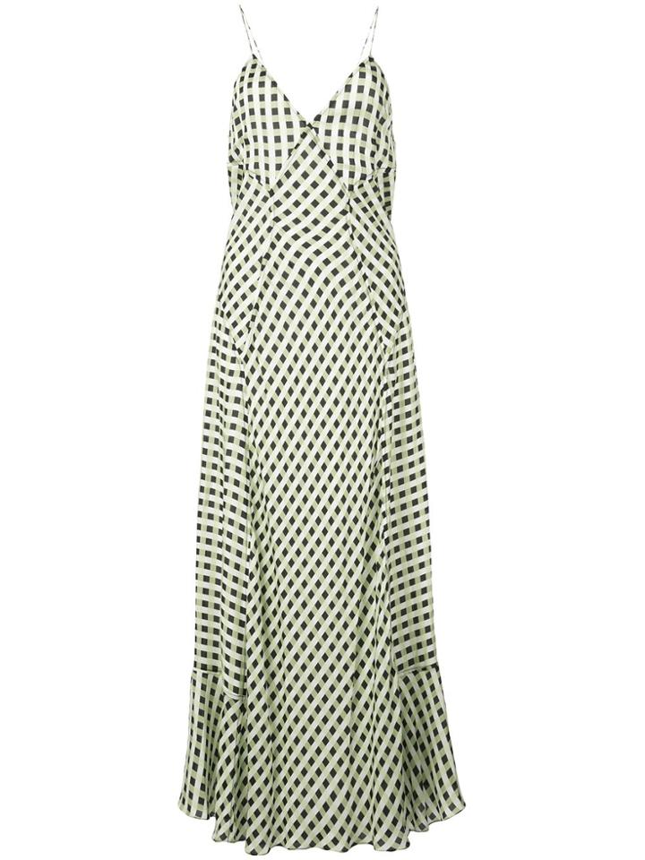 Proenza Schouler Georgette Sleeveless Dress - Green