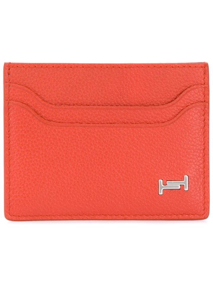 Tod's Double T Cardholder - Orange
