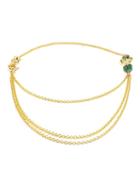 Daniela Villegas Sapphire And Emerald Bracelet
