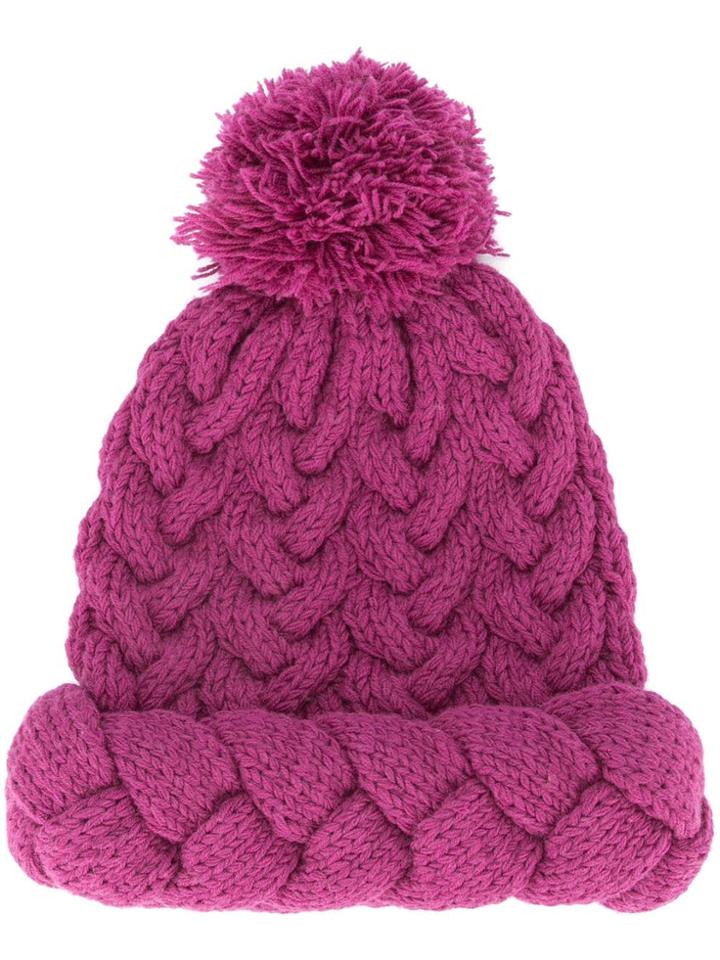 0711 Monomach Beanie Hat - Purple