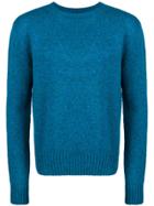 Prada Long-sleeve Fitted Sweater - Blue