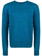 Prada Long-sleeve Fitted Sweater - Blue