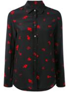 Golden Goose Deluxe Brand - Flame Flower Blouse - Women - Silk - M, Black, Silk