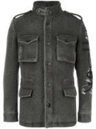 Gabriele Pasini Multi-pocket Jacket, Men's, Size: 50, Green, Wool