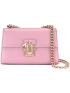 Dolce & Gabbana - Chain Strap Shoulder Bag - Women - Leather/metal (other) - One Size, Women's, Pink/purple, Leather/metal (other)