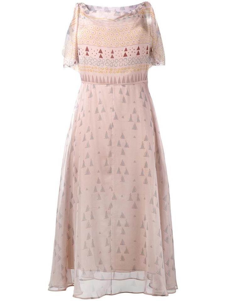 Valentino 'ballet Russe' Dress, Women's, Size: 40, Nude/neutrals, Silk