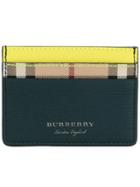 Burberry Sandon Cardholder - Green