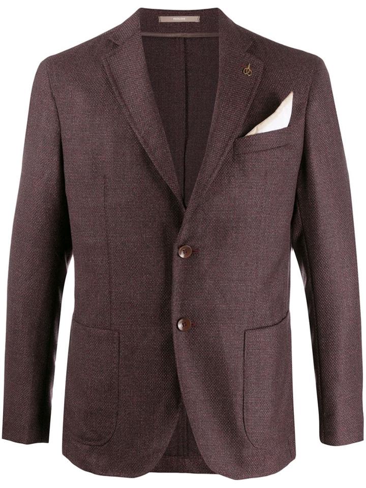 Paoloni Scissor Pin Blazer - Purple