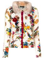 Twin-set Floral Embellished Cardigan - Multicolour