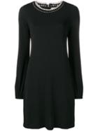 Michael Michael Kors Chain-embellished Dress - 001 Black