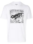 Carhartt Logo Print T-shirt - White