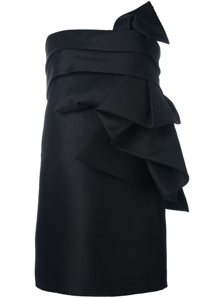 Dsquared2 'sculpture' Dress, Women's, Size: 42, Black, Silk/polyamide/polyester/wool