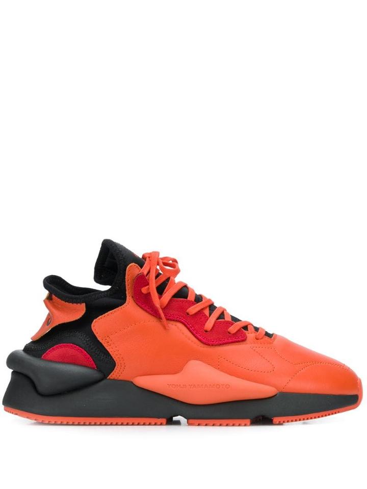 Y-3 Y-3 Ef7523 Icon Orange Leather/fur/exotic Skins->leather