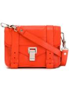 Proenza Schouler Mini Ps1 Crossbody Bag, Women's, Yellow/orange, Calf Leather