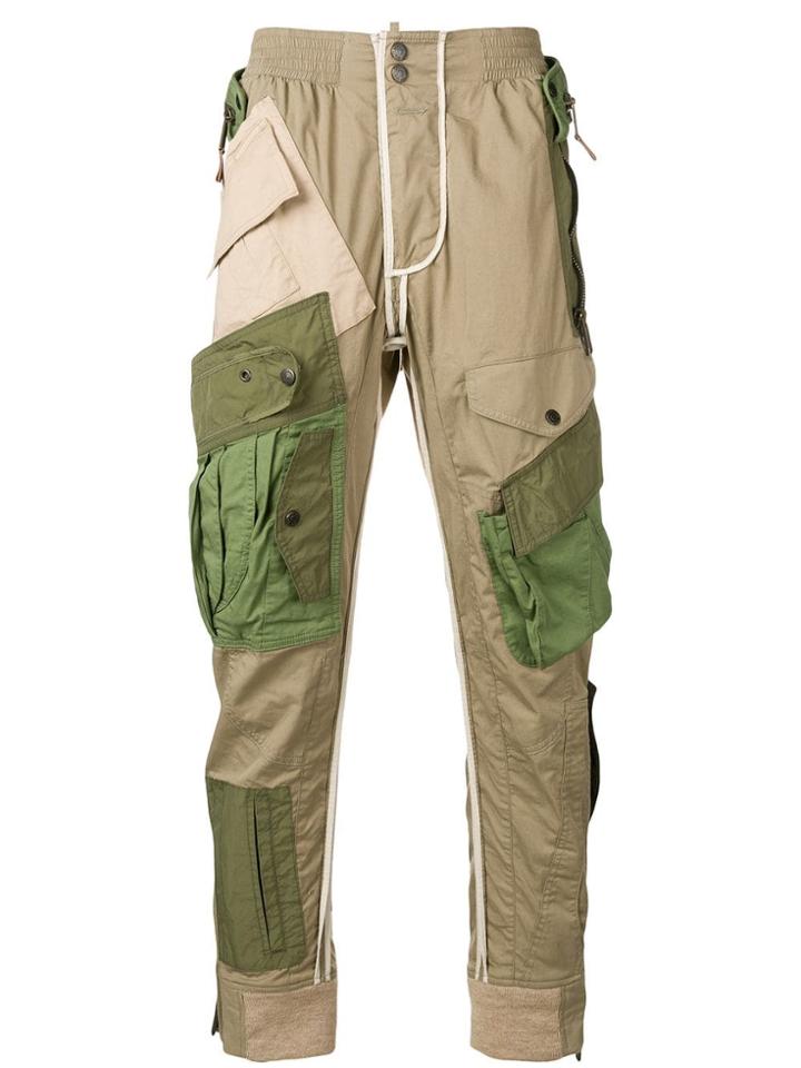 Dsquared2 Multiple Pockets Trousers - Neutrals