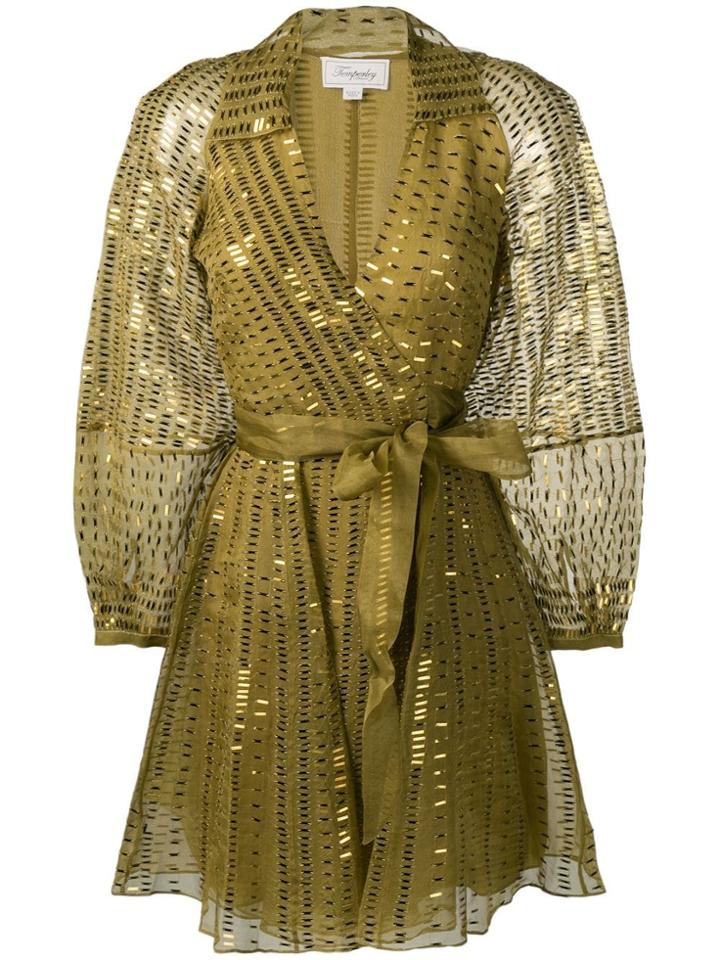 Temperley London Jet Dress - Green