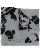 Suzusan Cashmere Knit Shawl - Grey