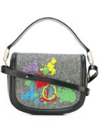 Olympia Le-tan Beaded Paint Splatter Tote