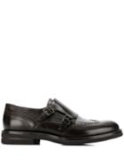 Brunello Cucinelli Double Monk Strap Shoes - Brown