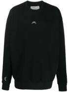 A-cold-wall* 'software' Print Sweatshirt - Black