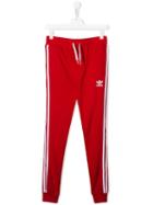Adidas Kids Teen Jersey Sweatpants - Red