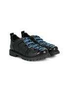 Dsquared2 Kids Teen Techno Cord Brogues - Black