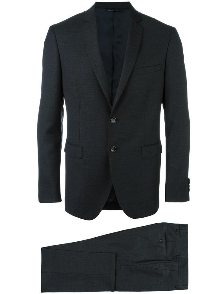 Tonello Two Piece Suit, Men's, Size: 48, Blue, Virgin Wool/viscose