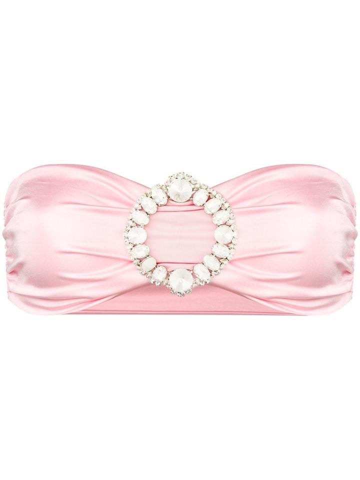 Vivetta Strapless Bikini Top - Pink