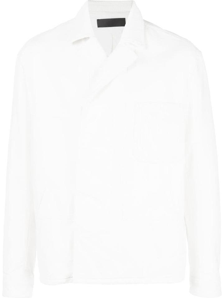 Haider Ackermann Off-centre Jacket - White