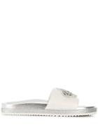 Hogl Embellished Strap Sandals - Silver