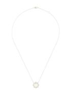 Anzie Dew Drop Étoile Mini Necklace - Silver/cleartopaz
