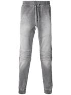 Philipp Plein Biker Sweatpants - Grey